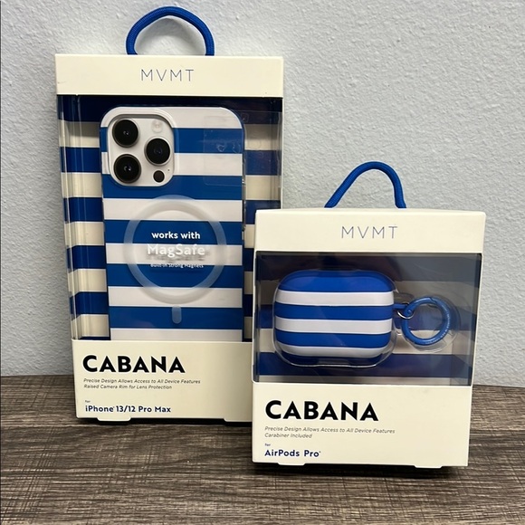MVMT Other - MVMT | “Cabana” IPhone & AirPods Case Set